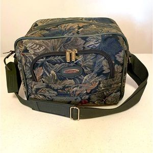 Jaguar Floral Tapestry Overnight/Carry On Bag NWOT